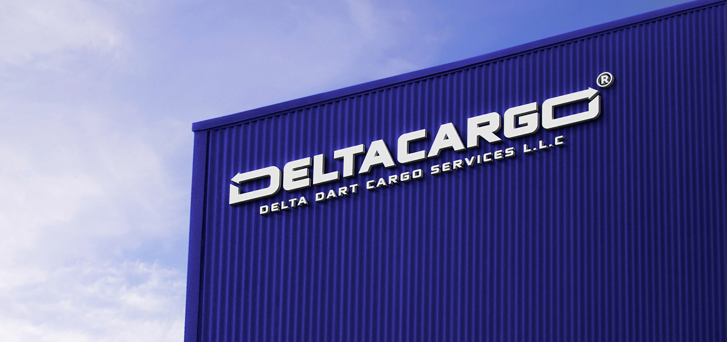 Delta Cargo warehouse signage