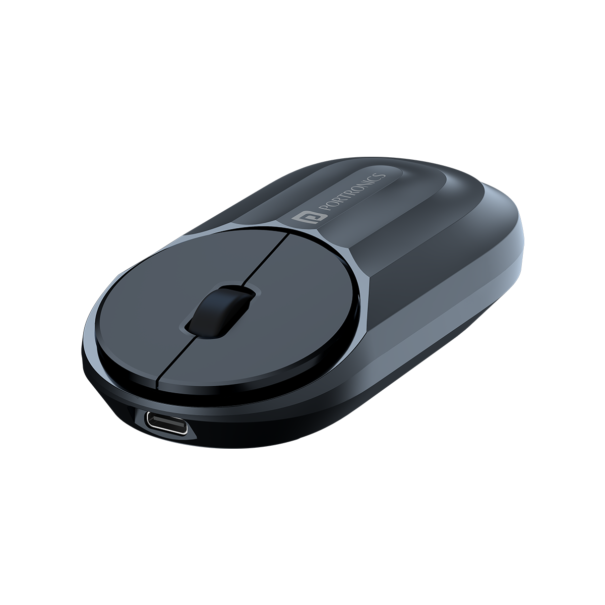 Portronics wireless mouse studio product shot