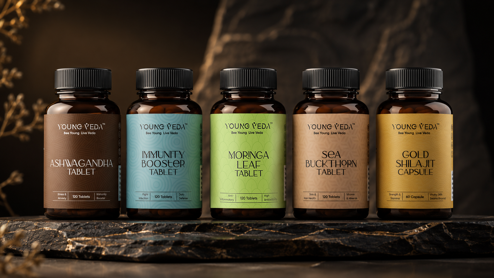 Full Young Veda product lineup