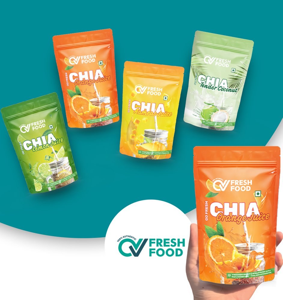 CV Fresh Food chia seeds packaging