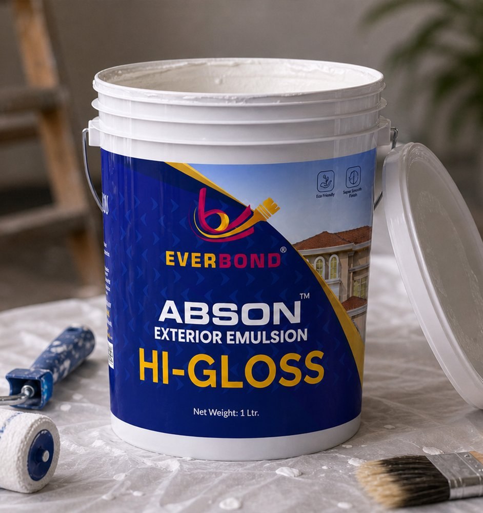 Everbond Abson paint packaging