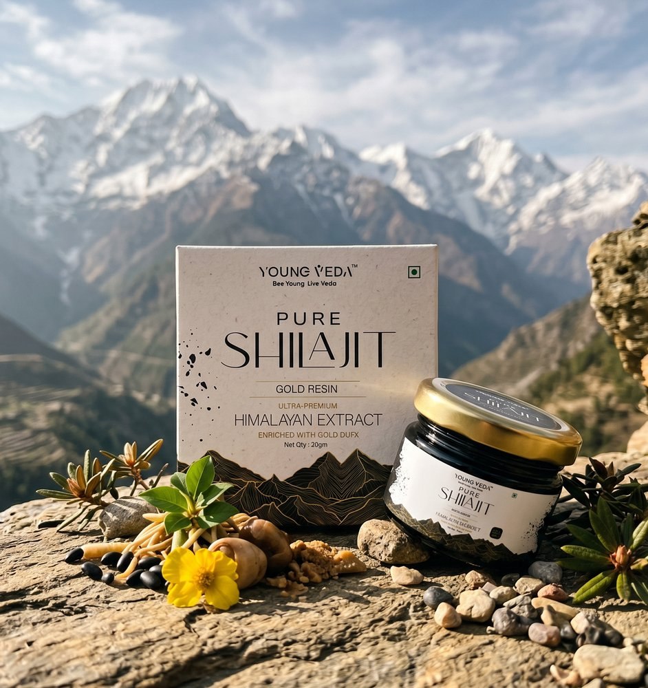 Young Veda Pure Shilajit packaging