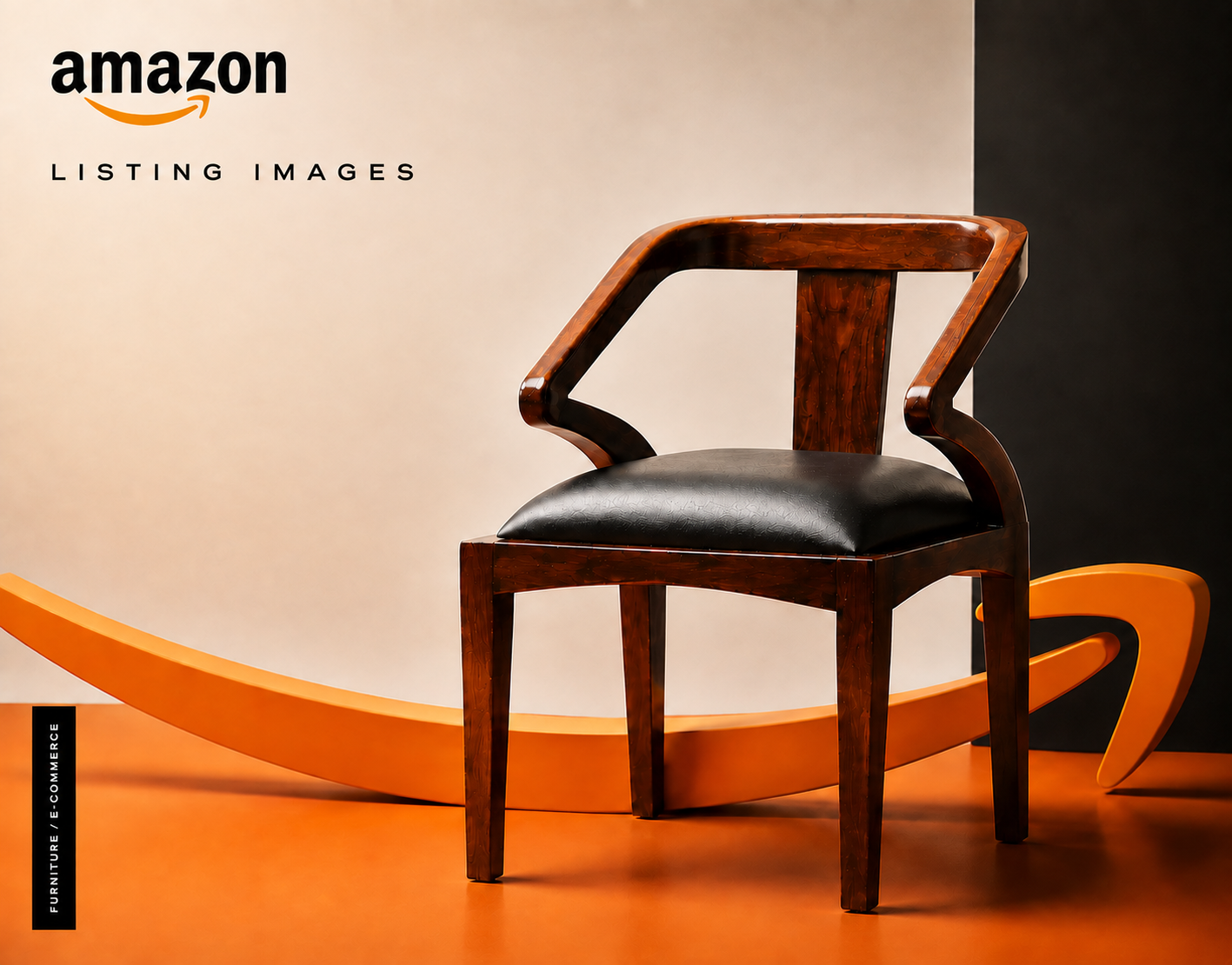 Aakriti Monk Chair Amazon listing images and infographics