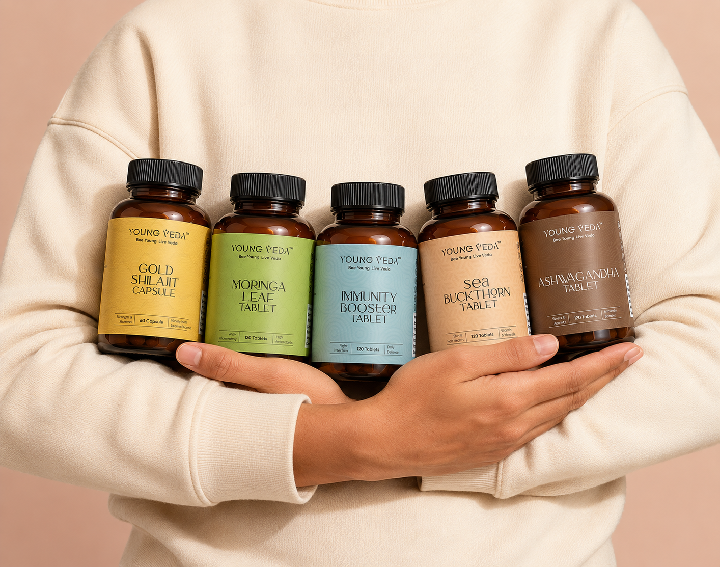 Young Veda product photography